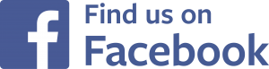 A black background with the words " find us facebook ".
